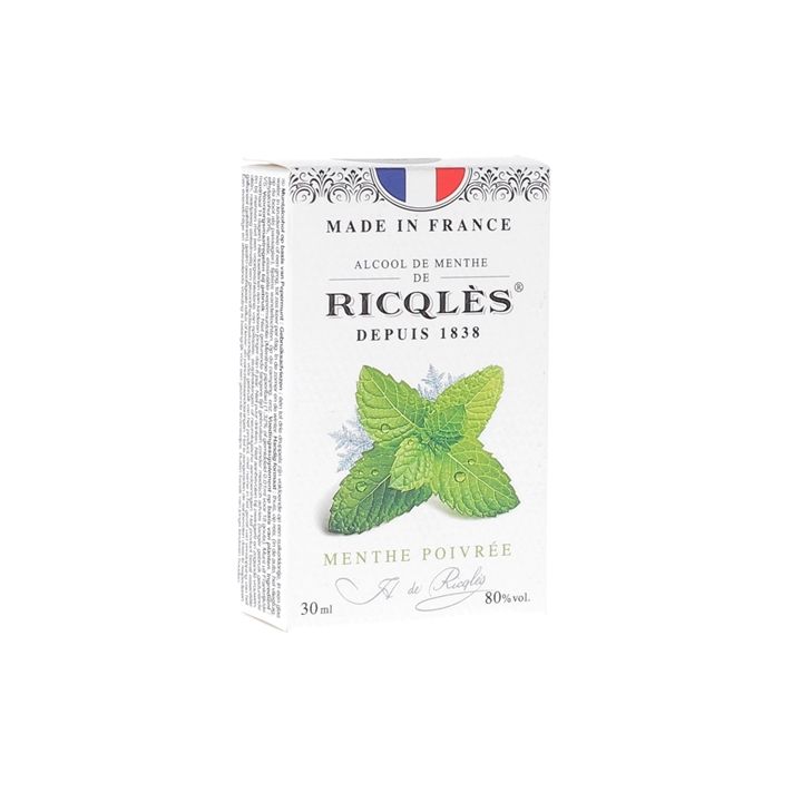 Alcool de menthe Ricqles - flacon de poche de 30ml