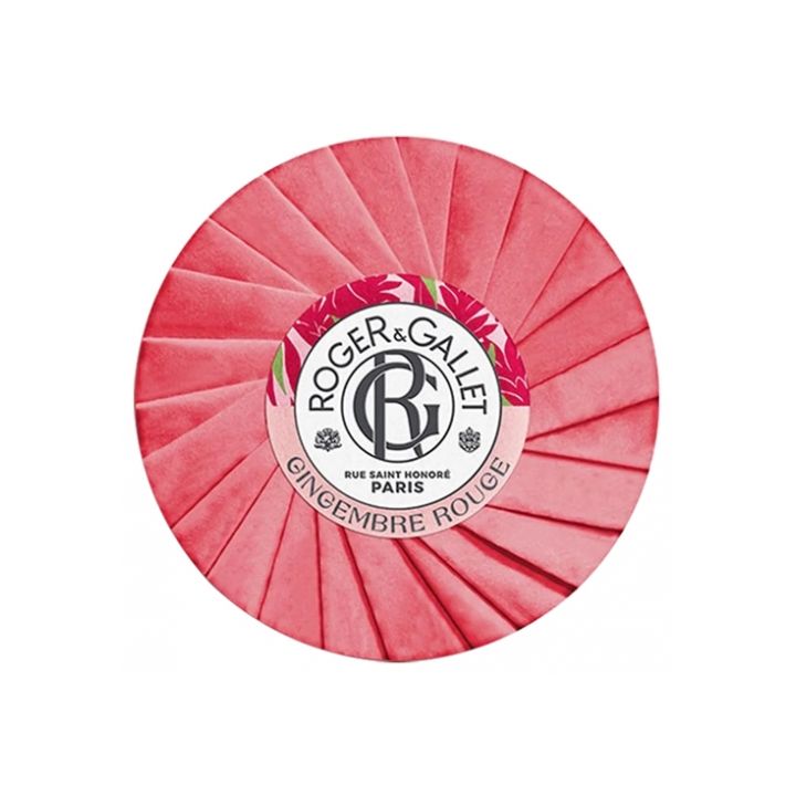 Savon gingembre rouge Roger & gallet - pain de 100 g