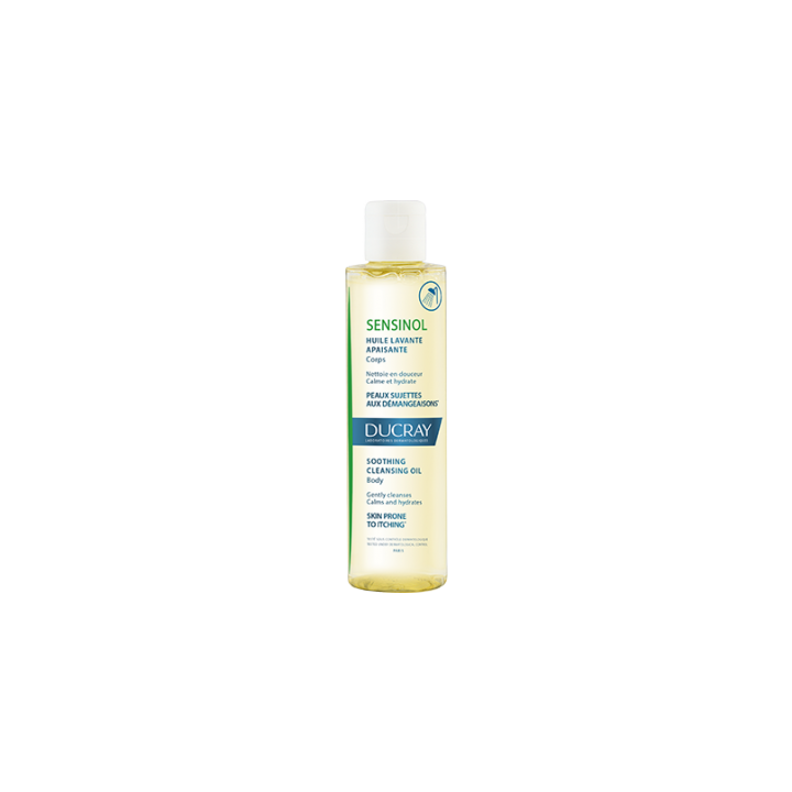 Sensinol Huile lavante apaisante Ducray - tube de 200 ml