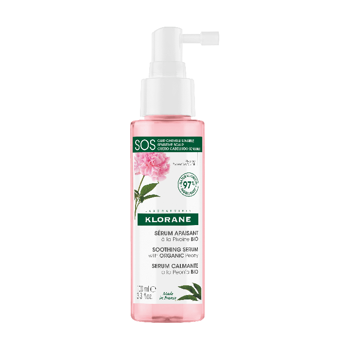 Sérum SOS apaisant anti-irritant à la Pivoine Klorane - flacon de 100 ml
