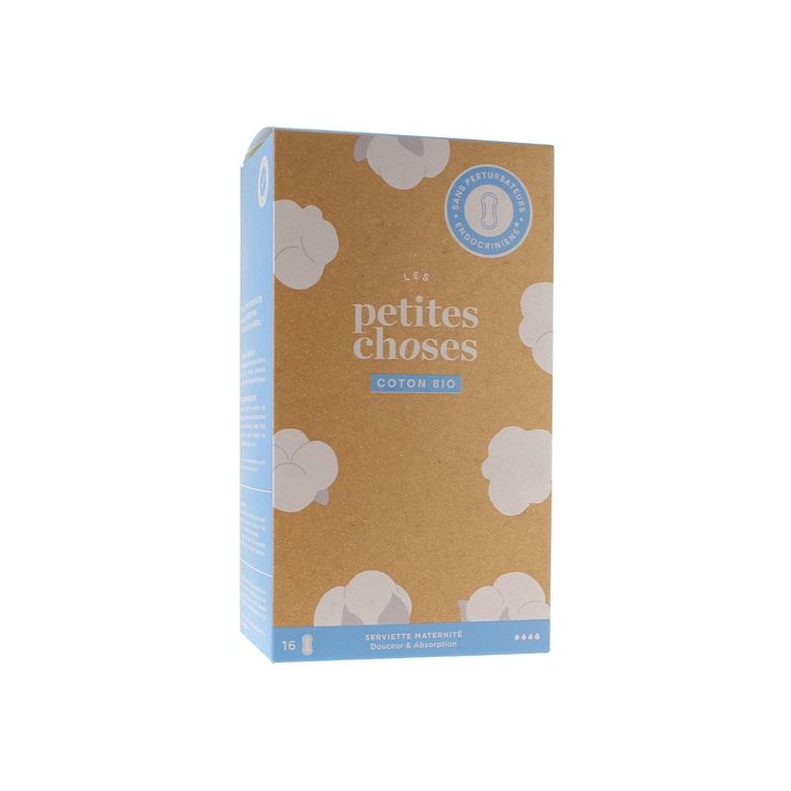 Serviette maternité Les Petites Choses - boîte de 16 serviettes