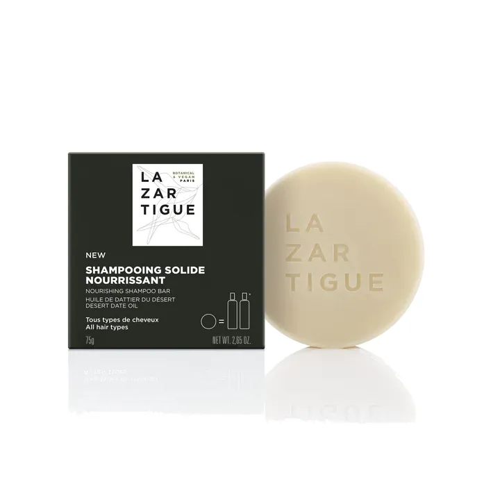 Shampooing solide nourrissant Lazartigue - pain solide de 75g