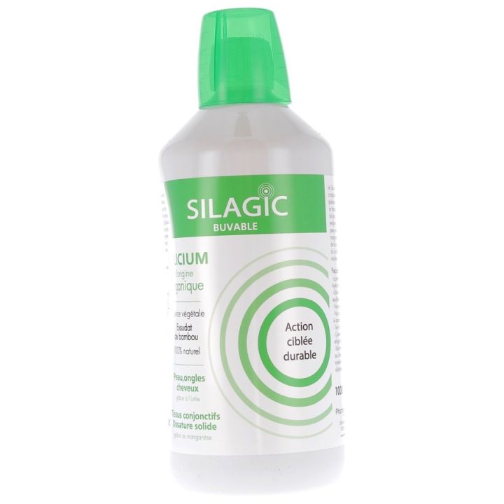 Silicium Organique source végétale Silagic - bouteille de 1 L