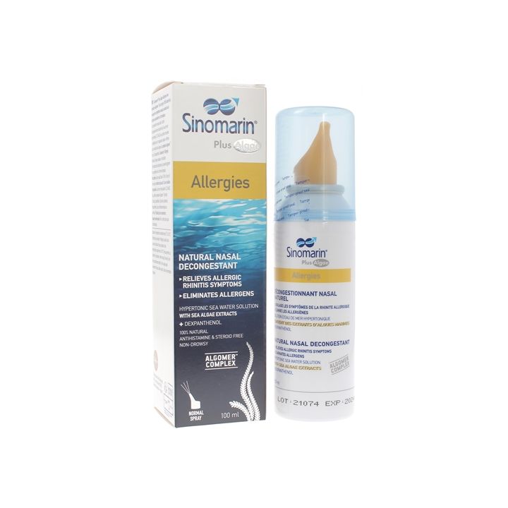 Sinomarin Plus Algae Spray nasal allergies Gifrer - spray de 100ml