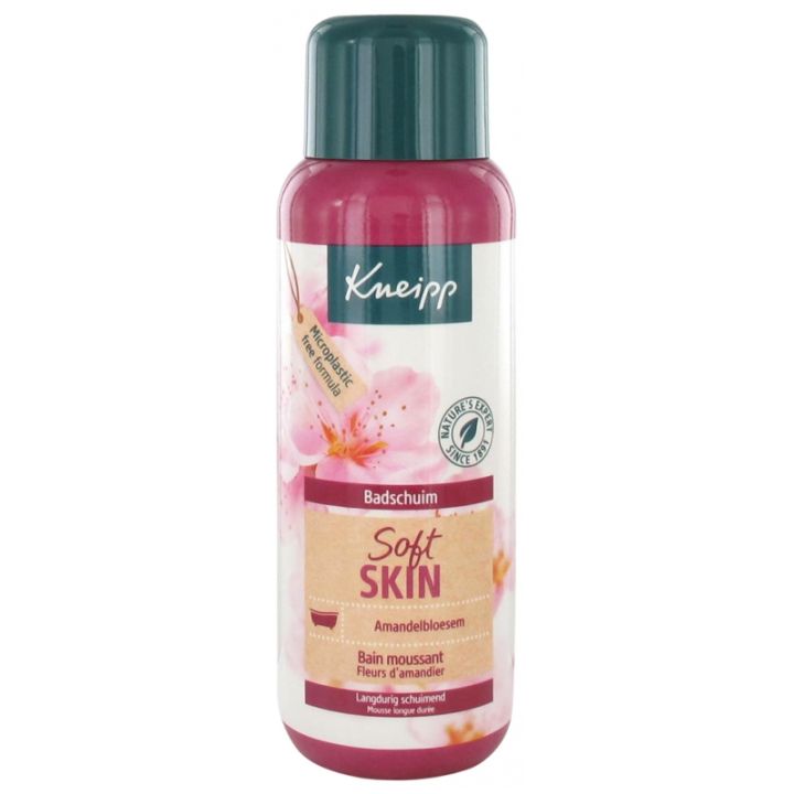 Soft Skin Bain moussant Fleurs d'Amandier Kneipp - flacon de 400 ml