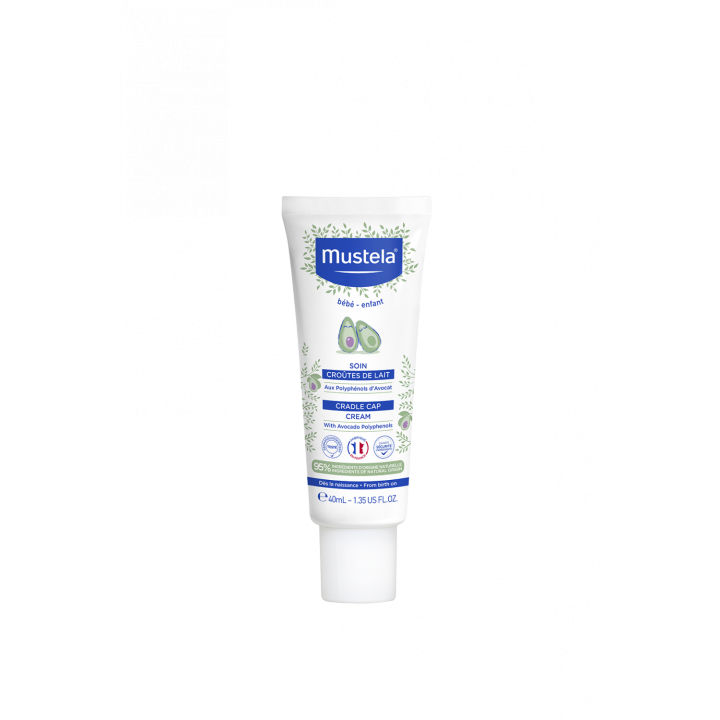 Soin croûtes de lait bébé et enfant Mustela - tube de 40 ml