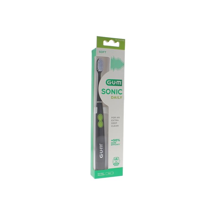 Sonic Daily Brosse à dents souple GUM - une brosse à dents électrique