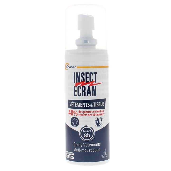 Spray vêtements anti-moustiques Insect Ecran - spray de 100 ml