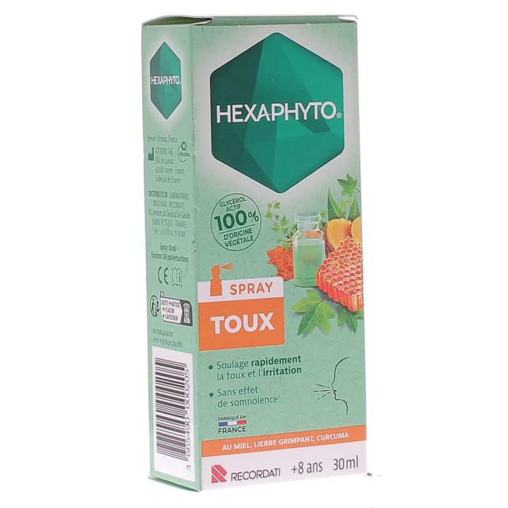 Spray toux Hexaphyto - spray de 30ml