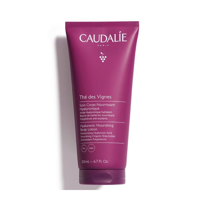 Thé des Vignes Soin corps nourrissant hyaluronique Caudalie - tube de 200 ml