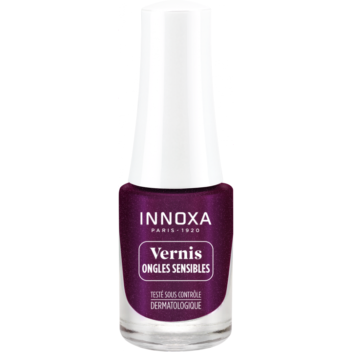 Vernis à ongles hypoallergénique Rouge glacé 405 Innoxa - flacon de 5 ml