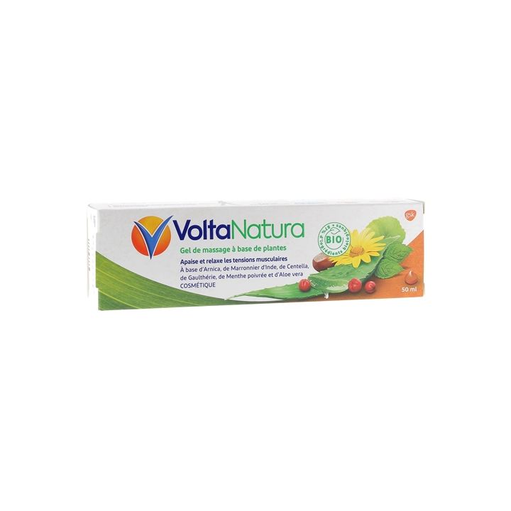 VoltaNatura Gel de massage à base de plantes GSK - tube de 50 ml