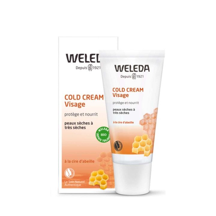 Cold cream visage Weleda - tube de 30 ml