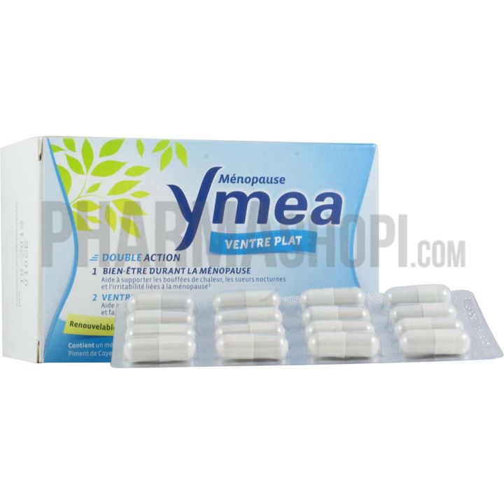 Ymea ménopause ventre plat - boite de 128 gélules