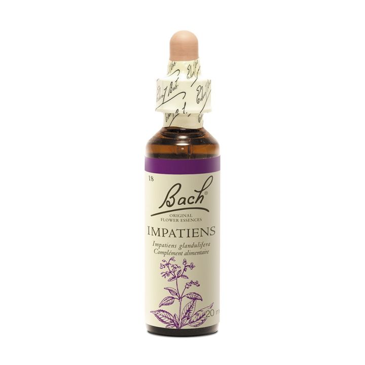 Fleur de Bach Impatiens glandulifera - flacon de 20 ml