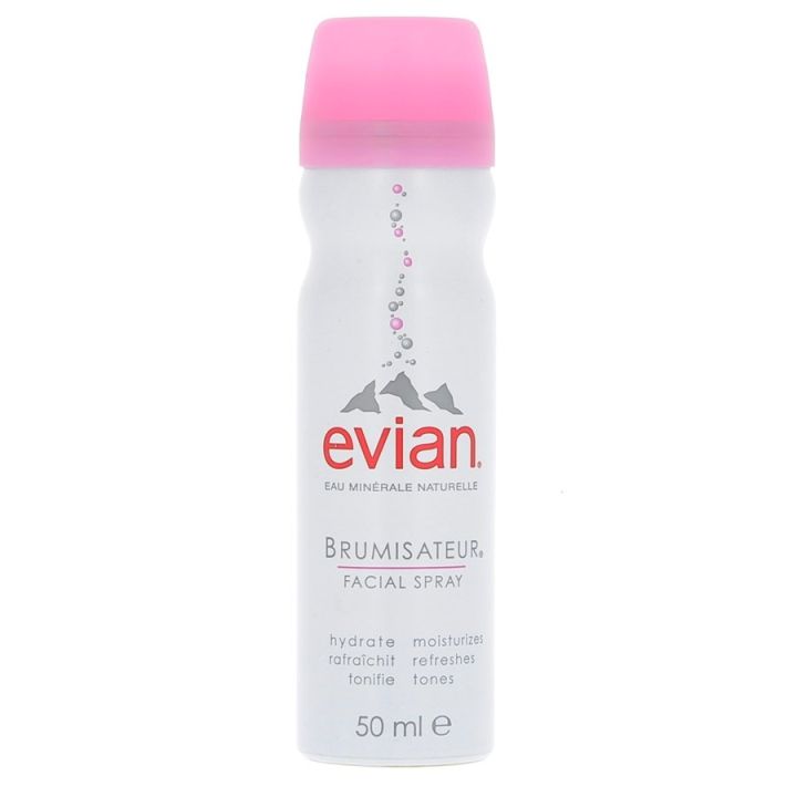 Brumisateur Evian - flacon de 50 ml