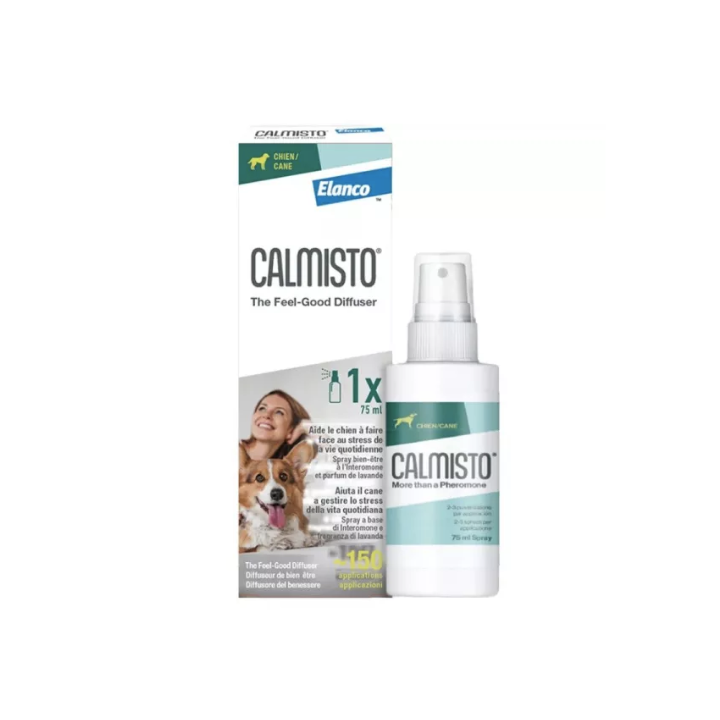 Calmisto spray diffuseur de bien être pour chien Elanco - spray de 75ml