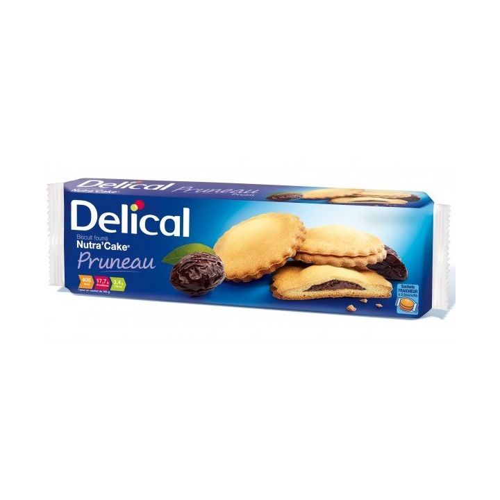 Delical nutra cake pruneau - 3x35g