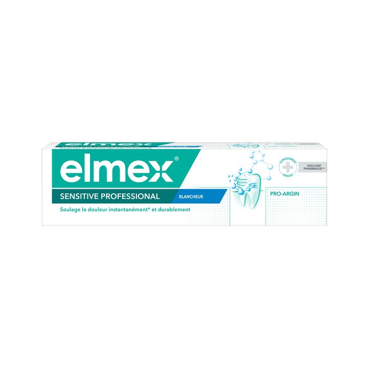 Dentifrice Sensitive professional blancheur Elmex - tube de 75 ml
