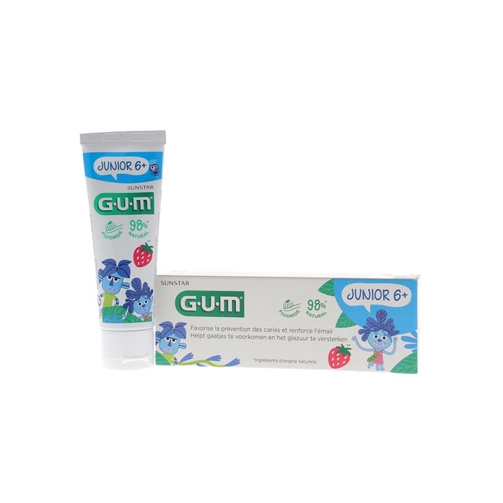 Gel dentifrice junior GUM - tube de 50 ml