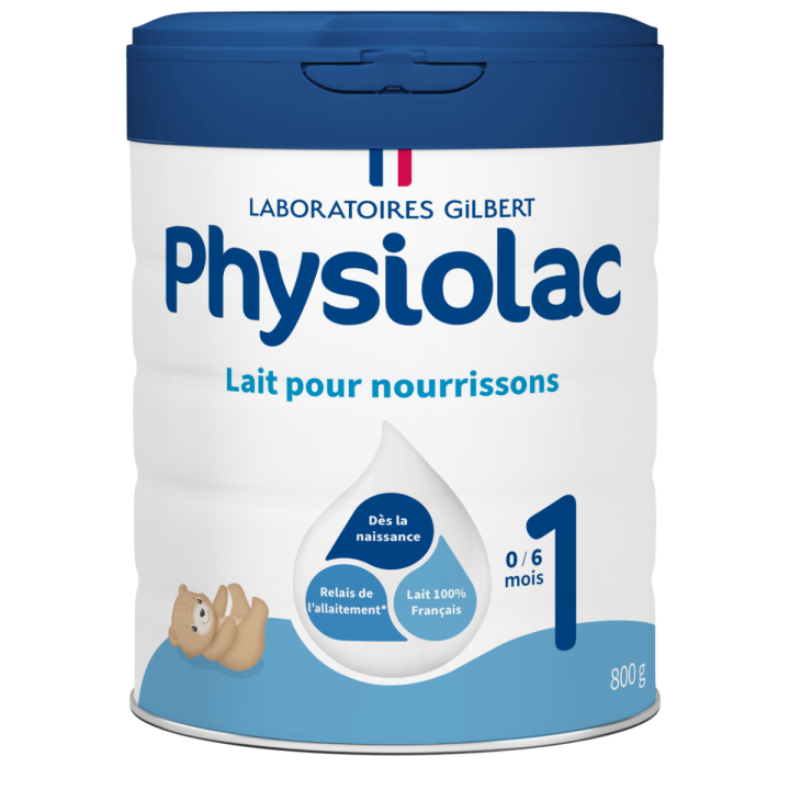 Lait Infantile 1er âge 0-6 mois Physiolac - pot de 800 g