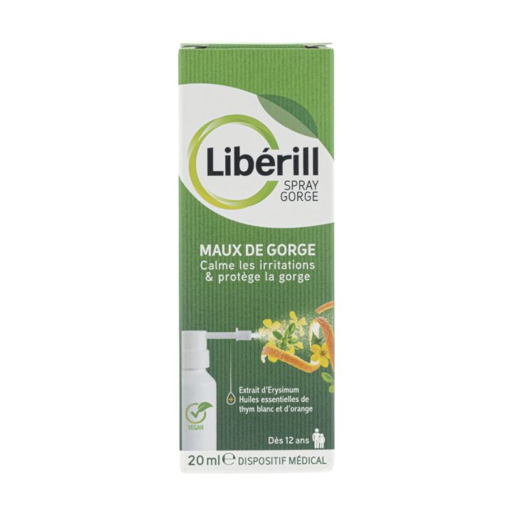 Spray maux de gorge Libérill - spray de 20ml