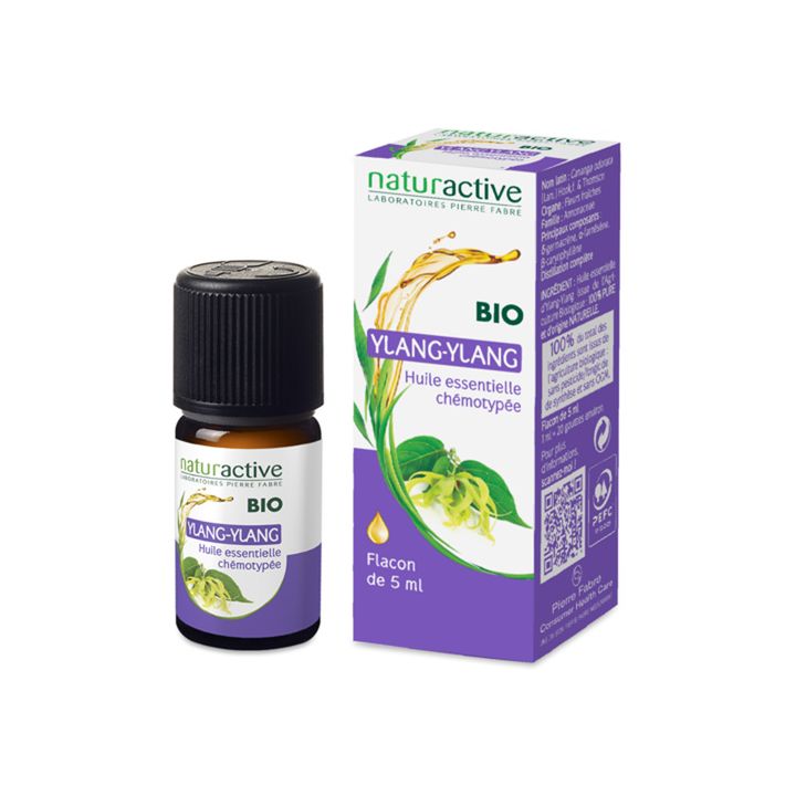 Huile essentielle d'Ylang-ylang BIO Naturactive - flacon de 5 ml