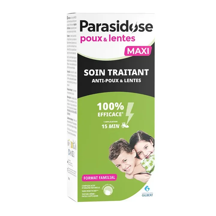 Soin traitant anti-poux et lentes Parasidose - tube de 200 ml