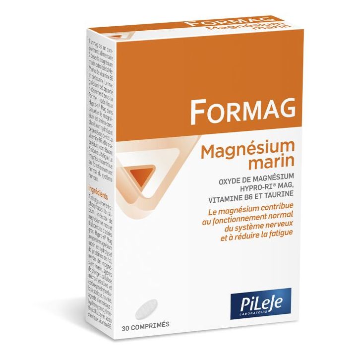 Formag comprimé réduction de la fatigue Pileje - boite de 30 comprimés