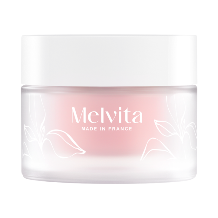 Crème hydra-repulpante source de roses Melvita - pot de 50 ml