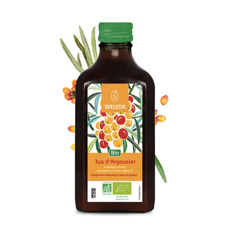 Jus d'argousier bio Weleda - flacon de 200ml
