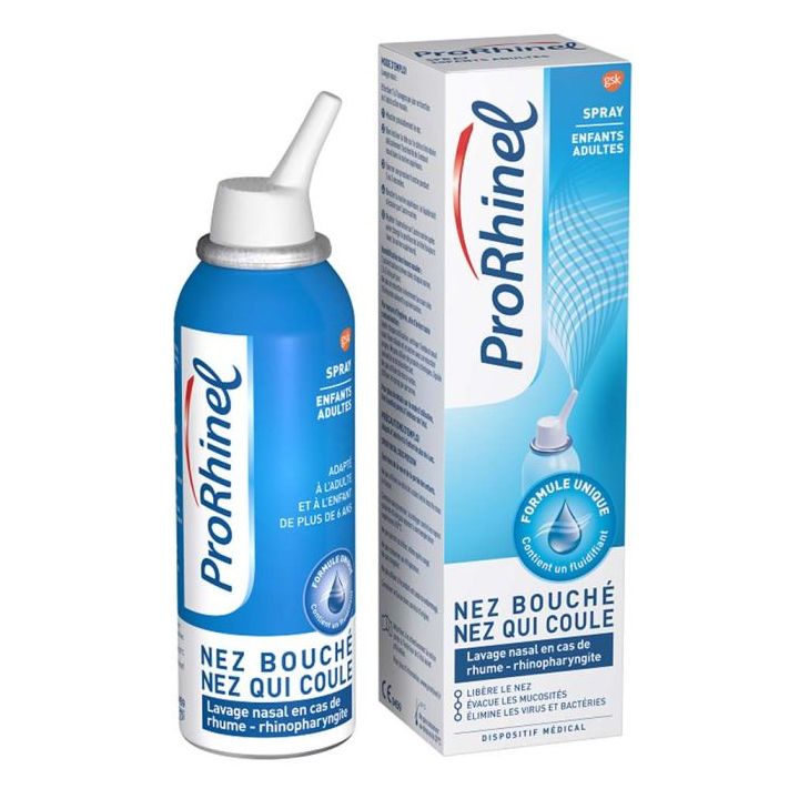 ProRhinel spray enfants-adultes lavage nasal - spray de 100 ml