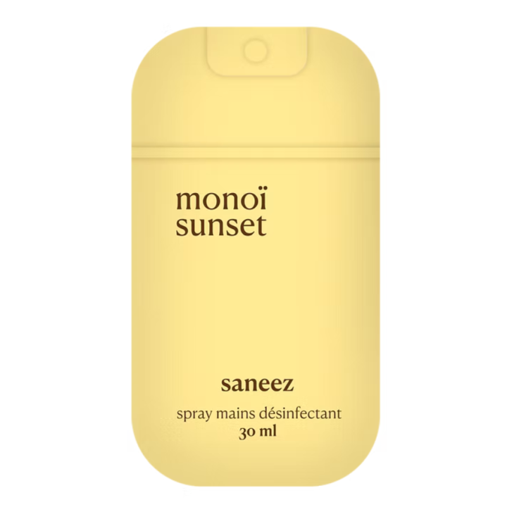 Spray désinfectant monoï sunset Saneez - spray de 30ml
