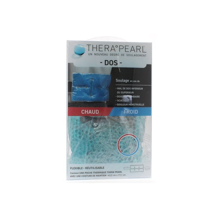 Théra Pearl dos patch chaud froid - 1 patch réutilisable