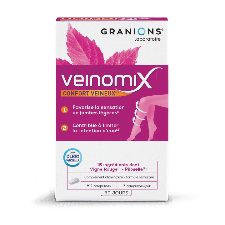 Veinomix comprimé Granions - boite de 60 comprimés
