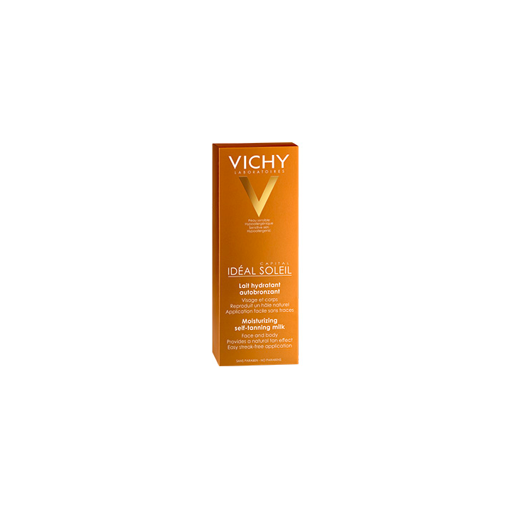 Idéal soleil autobronzant lait hydratant visage et corps Vichy - tube de 100 ml