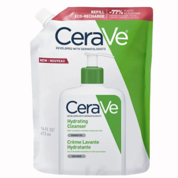 Crème lavante hydratante Cerave - éco-recharge de 473ml