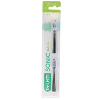 Sonic Daily Têtes de brosse souple 4110 Gum - lot de 2 recharges