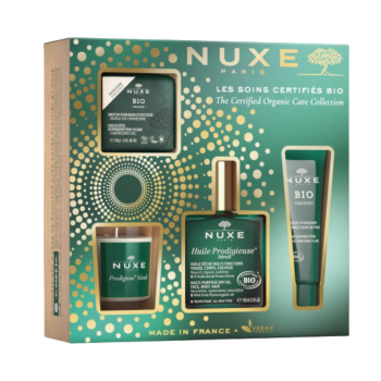 Coffret les soins certifiés bio Nuxe - coffret de 4 produits 