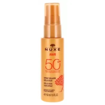 Spray solaire délicieux sun SPF50 Nuxe - spray de 50ml