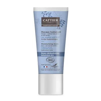 Masque hydratant peaux déshydratées bio Cattier - tube de 50ml 
