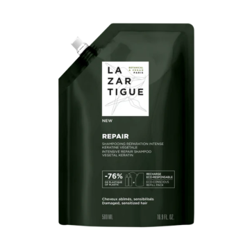 Repair shampooing réparation intense Lazartigue - éco-recharge de 500ml