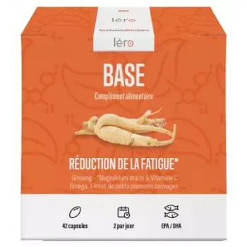 Léro Base réduction de la fatigue - Boite de 42 capsules