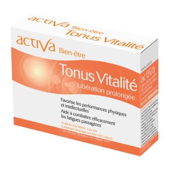 Activa bien-être tonus vitalité - boîte de 30 gélules
