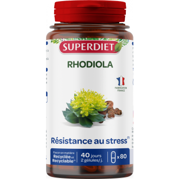 Rhodiola Superdiet - pot de 80 gélules