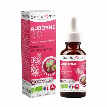 Aubépine bio Santarome - flacon de 30ml