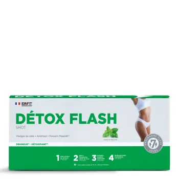 Détox Flash shot Eafit - boîte de 7 shots de 30ml