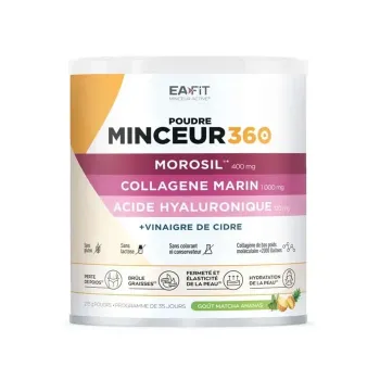 Minceur 360 goût matcha ananas Eafit - pot de 275g
