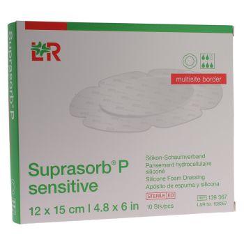 Suprasorb P sensitive multisite Lohmann & Rauscher - 10 unité de 12x15 cm