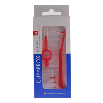 Set de brossettes interdentaires prime start taille 07 Curaprox - boite de 5 brossettes